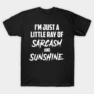 Sassy Teen Sarcastic  Ray Of Sarcasm And Sunshine Sarcastic Shirt , Womens Shirt , Funny Humorous T-Shirt | Sarcastic Gifts T-Shirt